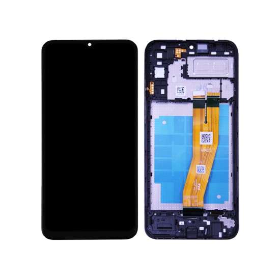 Touch+Display+Frame Samsung Galaxy A04e/A042 Service Pack Preto